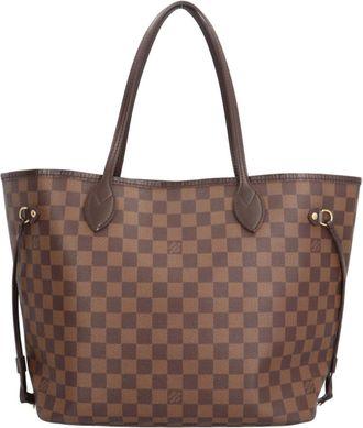 Louis Vuitton Damier Brown Damier Canvas Damier Canvas Tote Bag (Pre-Owned)