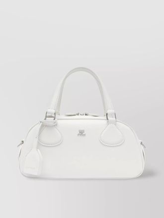 Courr&egrave;ges tr&egrave;s courr&egrave;ges leather shoulder bag