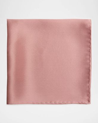 Stefano Ricci Men & apos;s Solid Silk Pocket Square