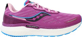 Saucony Triumph 19 Womens Purple Running Shoes - Size UK 4
