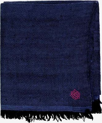 Pink Maharani Schal aus Kaschmir Double Weave