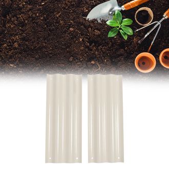 Infinite Conjunto De Bancal Elevado Estable Y Duradero Con Bordes Seguros Y Refuerzos Met&aacute;licos Para Frutas, Verduras Y Flores En Color Blanco Marfil