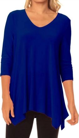 alisha.d Allison Tunic In Blue