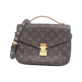 Louis Vuitton Pre-owned Pochette Metis Monogram Schoudertas - Dames - Pre-owned - Bruin - Maat: ONE Size