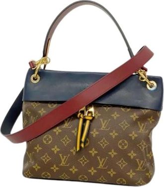 Louis Vuitton Pre-owned Shoulder Bags, female, Brown, Size: ONE SIZE Pre-owned Tuileries Besace Handbag