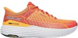 Skechers Max Cushioning Suspension - Heren - Hardloopschoenen - Oranje - 41 EU - Fitness