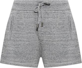 Dsquared2 Pocket Shorts - Dames - Korte Broeken - Grijs - S - Katoen - Korte Broeken