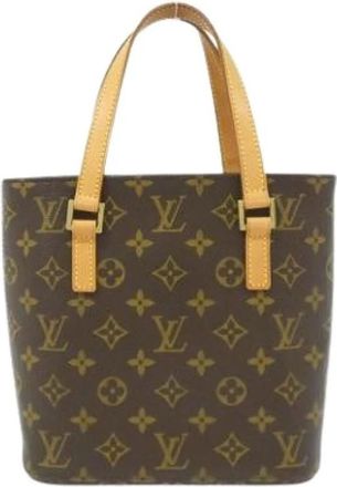 Louis Vuitton Pre-owned Handbags, female, Brown, Size: ONE SIZE Pre-owned Canvas Handbag