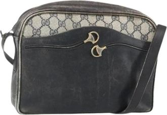 Gucci Pre-owned Cross Body Bags, female, Blue, Size: ONE SIZE Pre-owned Plastic Cross Body Bag