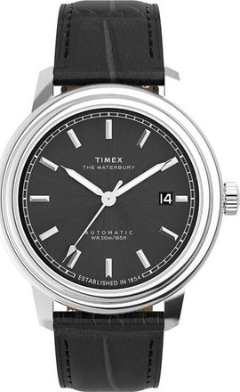 Timex TW2Y23000 Mens Waterbury Metropolitan Watch - Silver