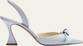 Alexandre Birman Clarita Bell Slingback Leather Sandals