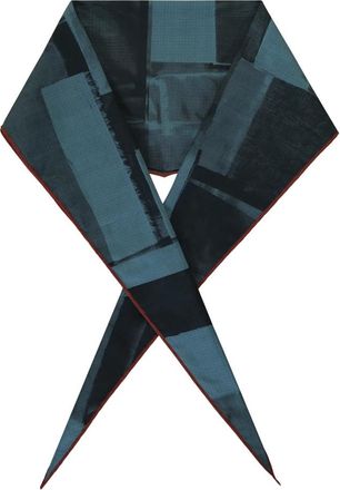 Ermenegildo Zegna Puntige Sjaal - Heren - Sjaals - Veelkleurig - ONE Size - Katoen - Accessoires