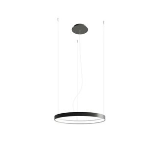 Thoro L&aacute;mpara de techo acero negro 3000k alt. 150 cm