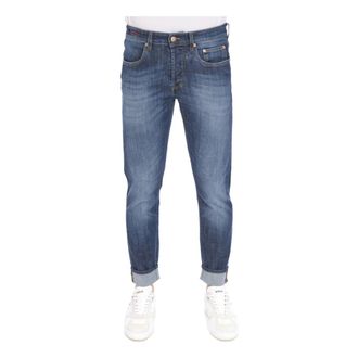 Siviglia Heren, Jeans, Blauw, Maat: W42 Katoen