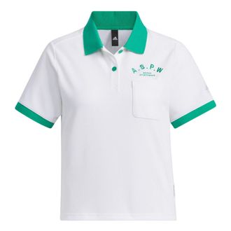 adidas (WMNS) adidas Verbiage Polo Shirt White IP3941