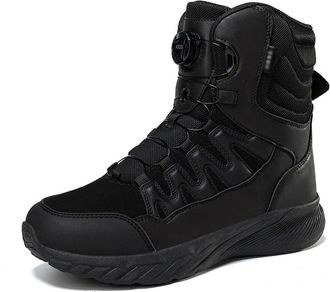 Generic GLDFW Large Outdoor Training Boots Mens Mountaineering Hiking Boots High Top Rotating Buckle Fashion Camouflage Sports Shoes