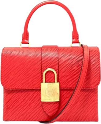 Louis Vuitton Pre-owned Handbags, female, Red, Size: ONE SIZE Pre-owned Vintage Epi Handbag