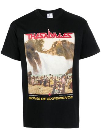 The Salvages T-shirt con stampa grafica - Nero