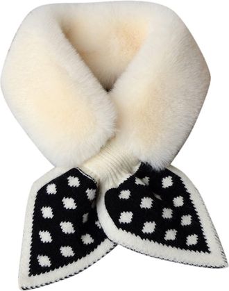 Generic Winter Running Gaiters Women Wool Imitation Scarf Artificial Wool Scarf Silk Hair Wrap Beige One Size Purple For Women Uk For Uk Navy For