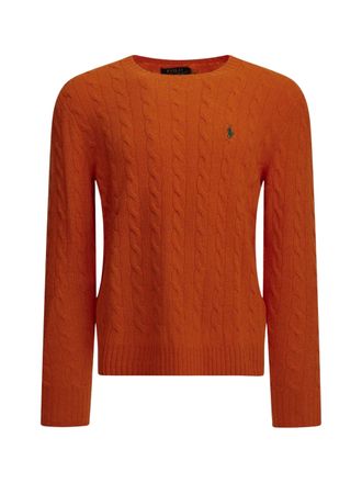 Polo Ralph Lauren Cable-Knit Wool-Blend Crewneck Sweater