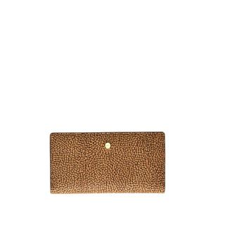 Borbonese Wallets & Cardholders, female, Brown, Size: ONE SIZE Compact Graffiti Wallet