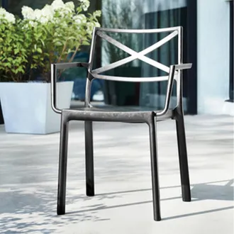 Keter Silla Metalix Con Reposabrazos
