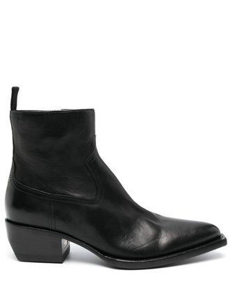 Golden Goose 45mm Debbie leather ankle boots - men - Calf Leather/Calf Leather/Calf Leather - 41 - Black
