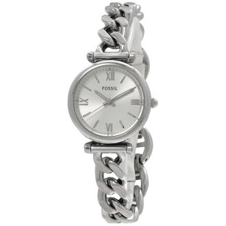 Fossil Carlie Quartz Silver Dial Ladies Watch ES5331