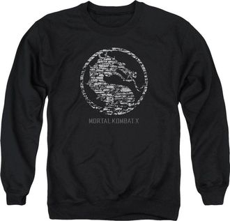 Gildan Mortal Kombat X Stone Seal Adult Crewneck Sweatshirt