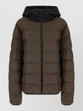 Moncler vega hooded polyester down coat