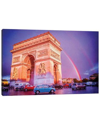 iCanvas Icanvas Rainbow Over The Arc Canvas Artwork By Rose Palmisano Wall Art