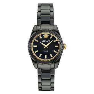 Versace DV One Mini Quartz Black Dial Ladies Watch VE9F00124