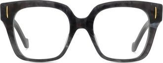 Loewe Gafas Anagram Squared - Accessories - Mujer - Negro - ONE SIZE