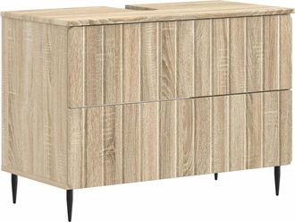 vidaXL Mueble De Lavabo Para Ba&ntilde;o Zwolle Roble Sonoma Vidaxl