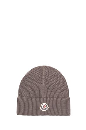Moncler ARCHIVE LOGO HAT Size: OS, colour: GREY