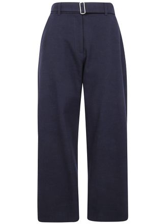 STUDIO NICHOLSON Doring Belted Round Leg Pant