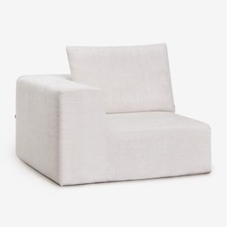 Sklum M&oacute;dulo Esquinero Para Sof&aacute; Modular En Chenilla Envasado Al Vac&iacute;o Norridge Sklum