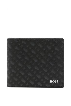 BOSS ZAIR MN 8 CC WALLET colour: BLACK