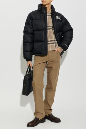 Burberry Highlands Padded Down Jacket, Mens, Black
