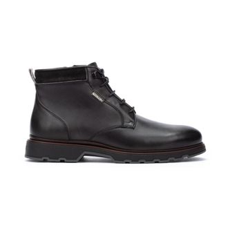 Pikolinos Linares Boot - Heren - Veterlaarzen - Zwart - 46 EU - Leer - Schoenen