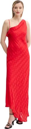 Sams&oslash;e & Sams&oslash;e Dames, Jurken, Rood, Maat: XS Viscose