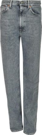 Dondup Stijlvolle Slim-fit Jeans - Dames - Slim Fit Jeans - Blauw - W28 - Katoen - Jeans