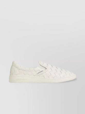 Bottega Veneta leather slip-on sneakers