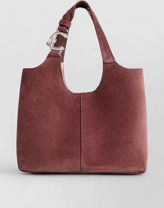 Coccinelle suede shoulder bag