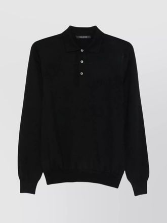 Tagliatore wool polo sweater
