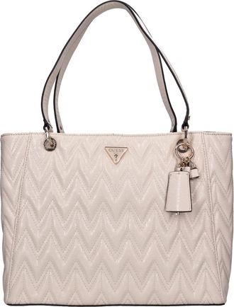 Guess Tassen, Dames, Beige, ONE Size, Leer, Adelard Tote