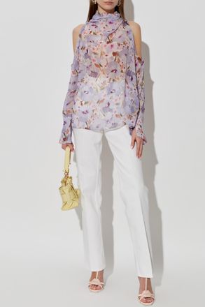 Balmain Straight-leg Jeans, Womens, White