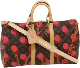 Louis Vuitton Borsa Weekend Vintage in Tela Pre-owned - - Pre-owned - Donna - Marrone - ONE SIZE