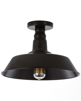 Jonathan Y Designs Jonathan Y Cassidy 14In Metal Led Semi-Flush Mount