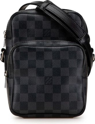 Louis Vuitton Borsa a tracolla Damier Graphite Rem 2009 - Nero